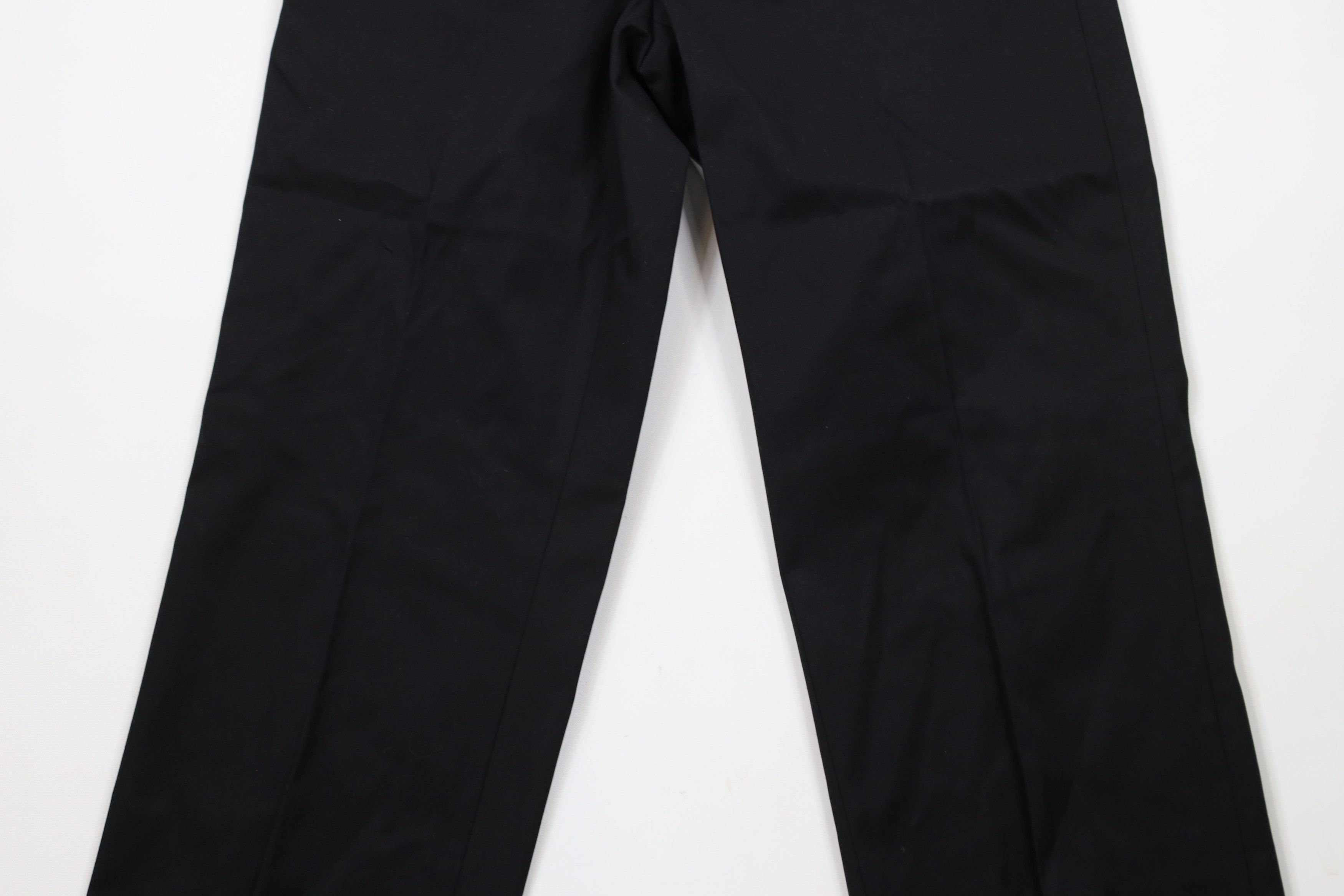 Express × Vintage New Express Modern Fit Flat Front Chino Pants Trousers Black Size US 31 - 3 Thumbnail