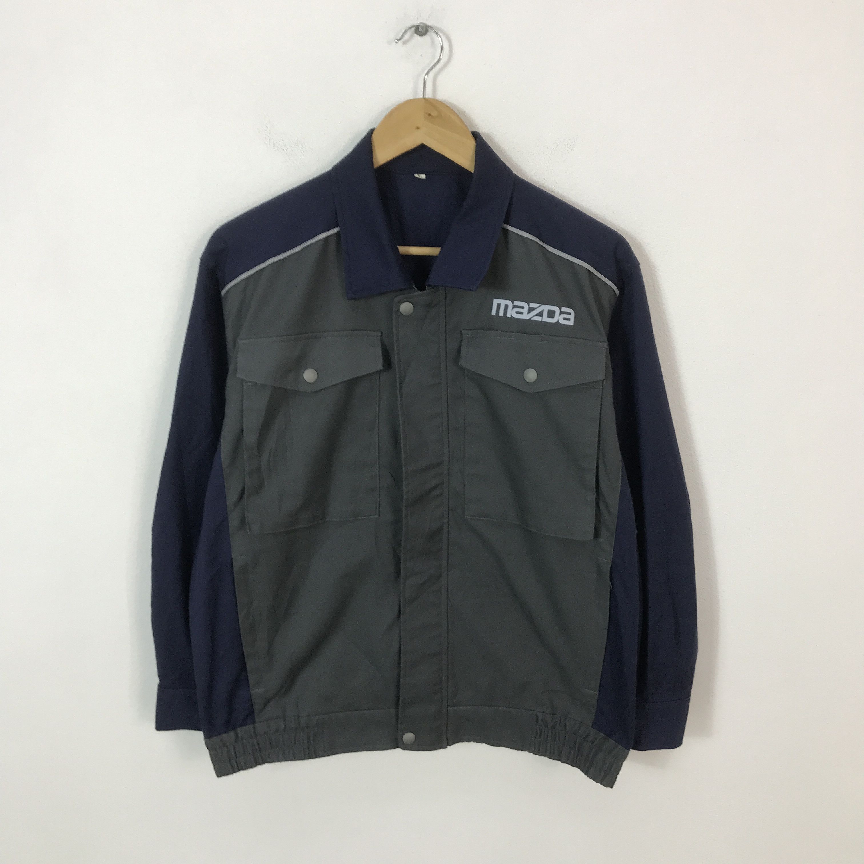 Japanese Brand Vtg mazda racing Motorsport Japan team custom jacket K62B22 Size US L / EU 52-54 / 3 - 2 Thumbnail