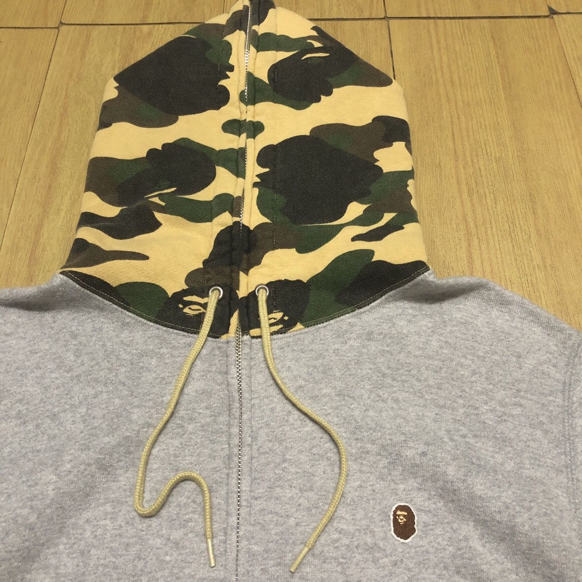 Bape BAPE 1st Camo One Point Full Zip Hoodie Size US S / EU 44-46 / 1 - 3 Thumbnail