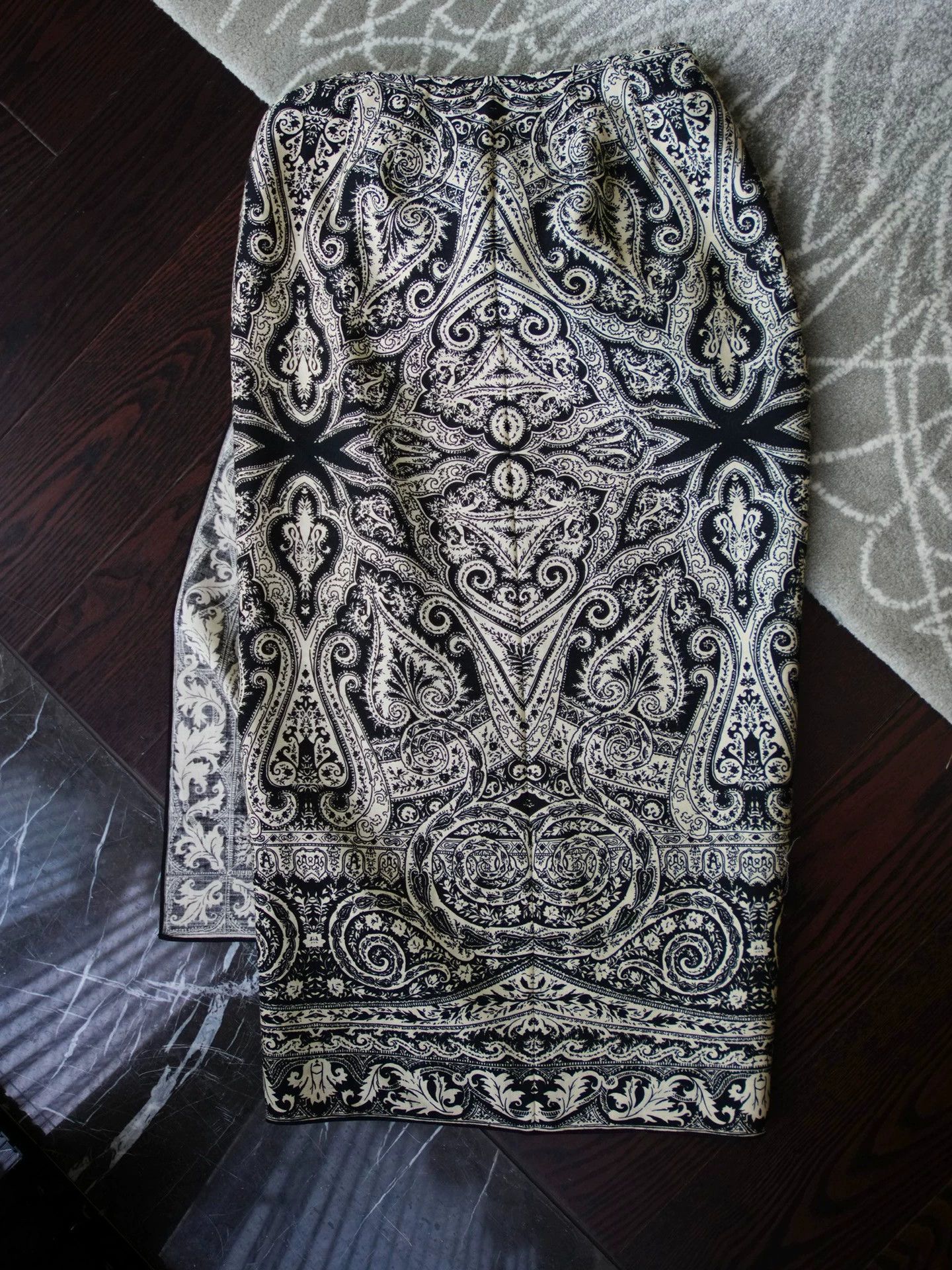 Emanuel Ungaro Emanuel Ungaro Vintage Wool Wrap Skirt 36/S-XS Lining Size XS / US 0-2 / IT 36-38 - 3 Thumbnail