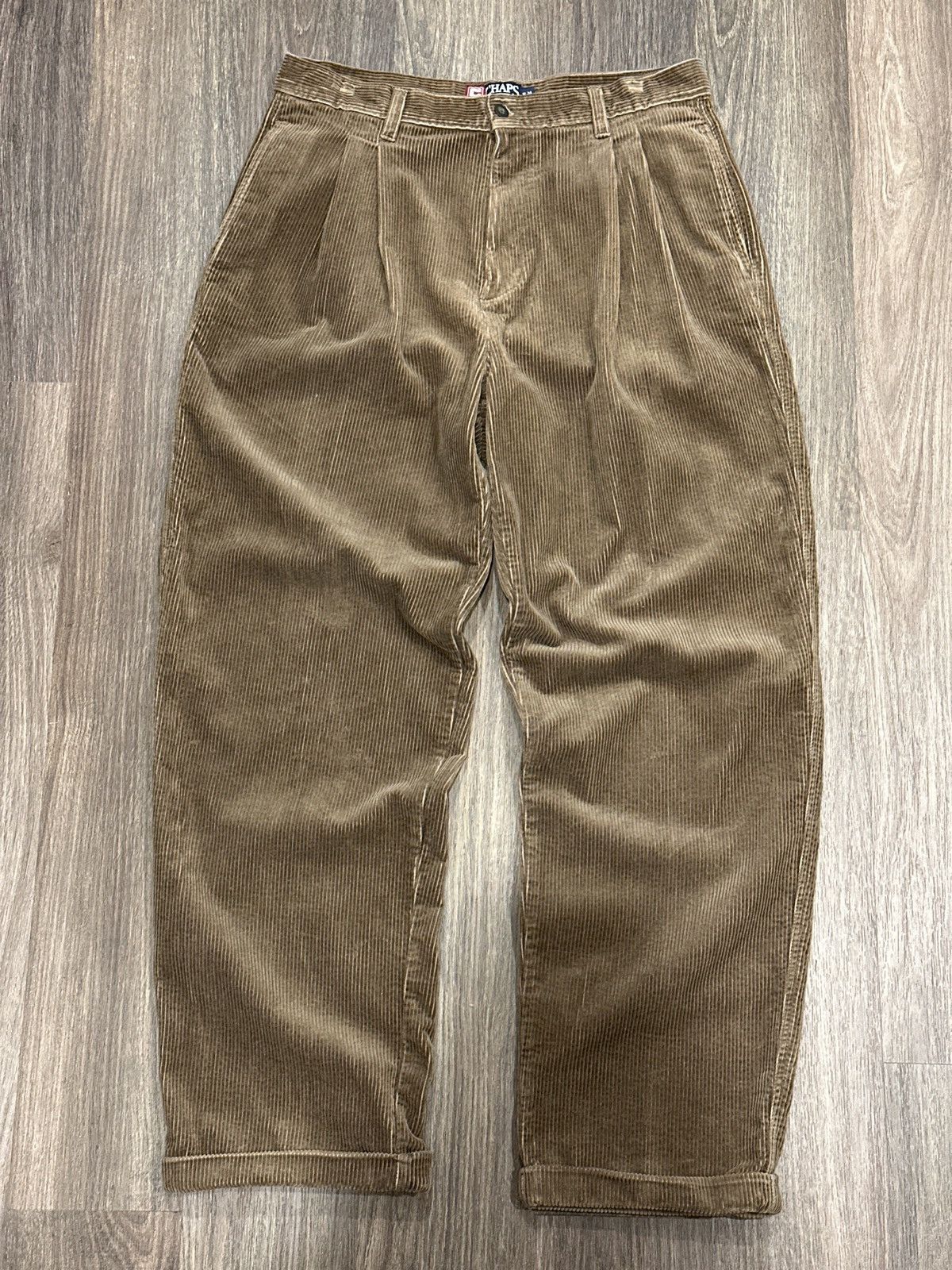 Chaps Ralph Lauren VTG Chaps Ralph Lauren Corduroy Pants Size US 34 / EU 50 - 1 Thumbnail
