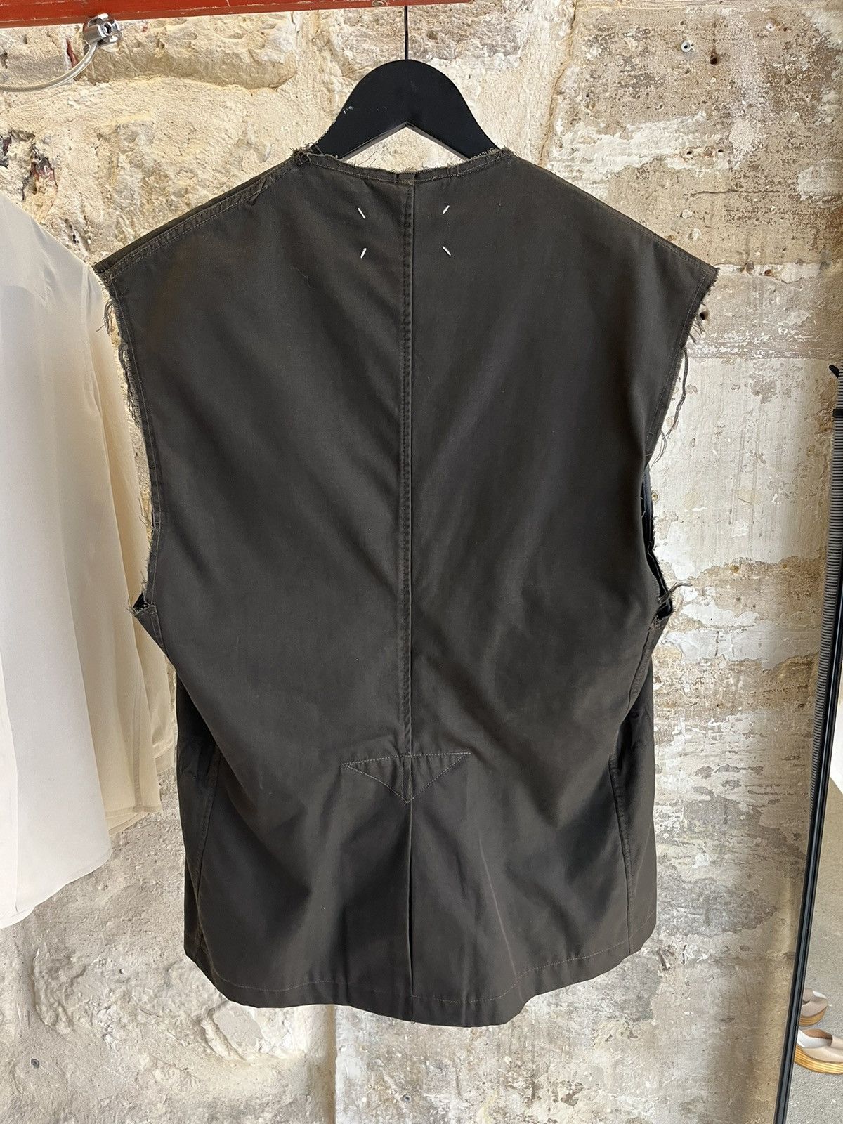 Maison Margiela SS2001 Artisanal Reconstructed French Army Jacket Size US L / EU 52-54 / 3 - 5 Thumbnail