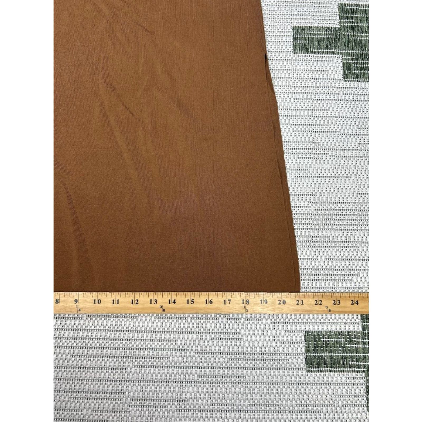 Rails Rails Skirt Womens Small Brown A-Line Knit Midi Elastic Waist Stretch Side Slit Shirt? Size 28" / US 6 / IT 42 - 5 Thumbnail