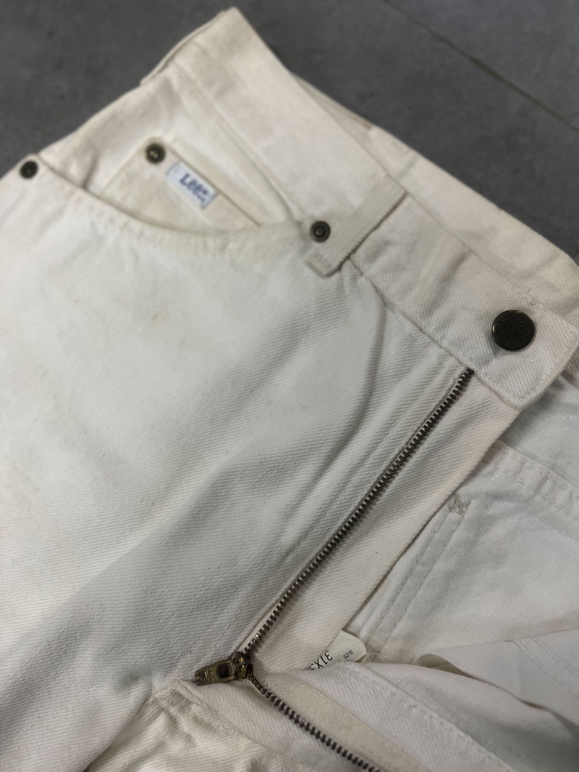 Lee Vintage Lee American Jeans 80s 90s Plain Blank Size US 30 / EU 46 - 2 Thumbnail