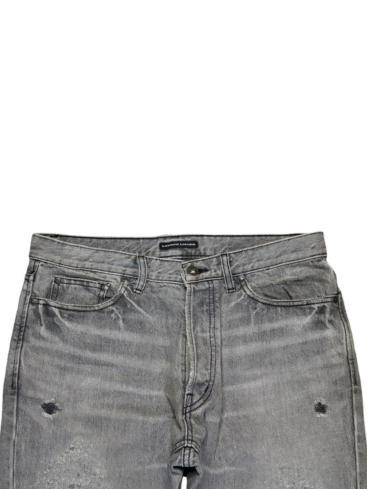 Japanese Brand Vintage Japanese Brand Faded Wash Distress Baggy Jeans Size US 33 - 4 Thumbnail
