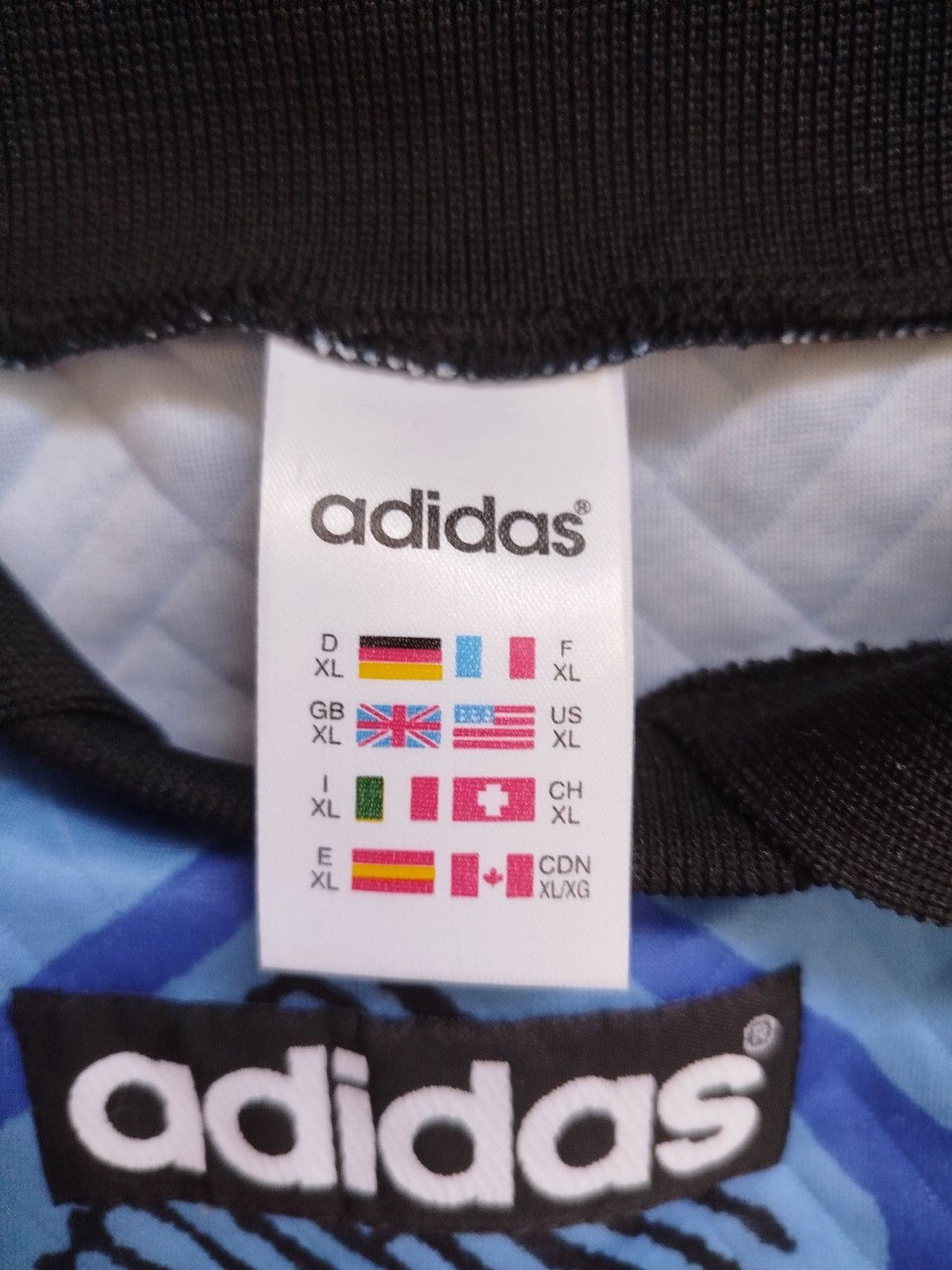 Adidas Adidas 1995/1997 vintage football goalkeeper Kahn shirt Size US XL / EU 56 / 4 - 4 Thumbnail