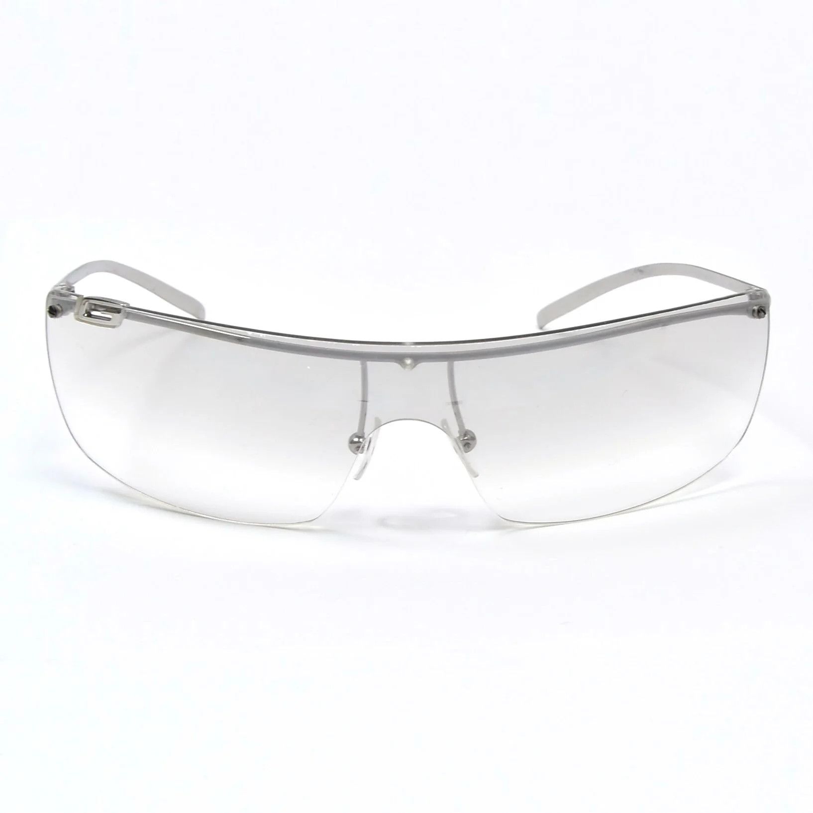 Gucci × Tom Ford × Vintage Gucci Sunglasses Logo Shield Mask Pop Vintage GG 1719 Size ONE SIZE - 5 Thumbnail