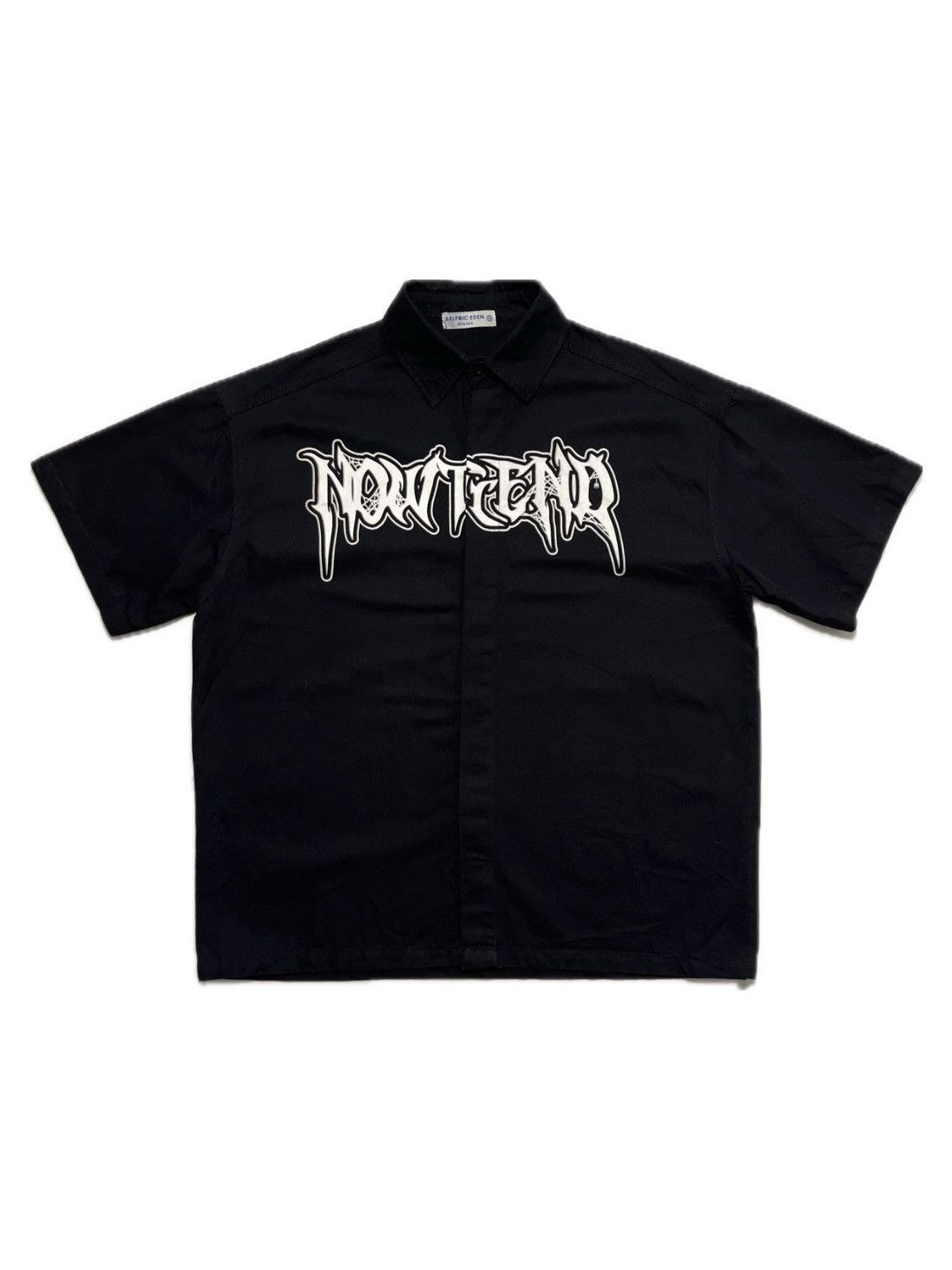 Band Tees Delfric Eden Black Metal boxy fit shirt Size US M / EU 48-50 / 2 - 1 Thumbnail