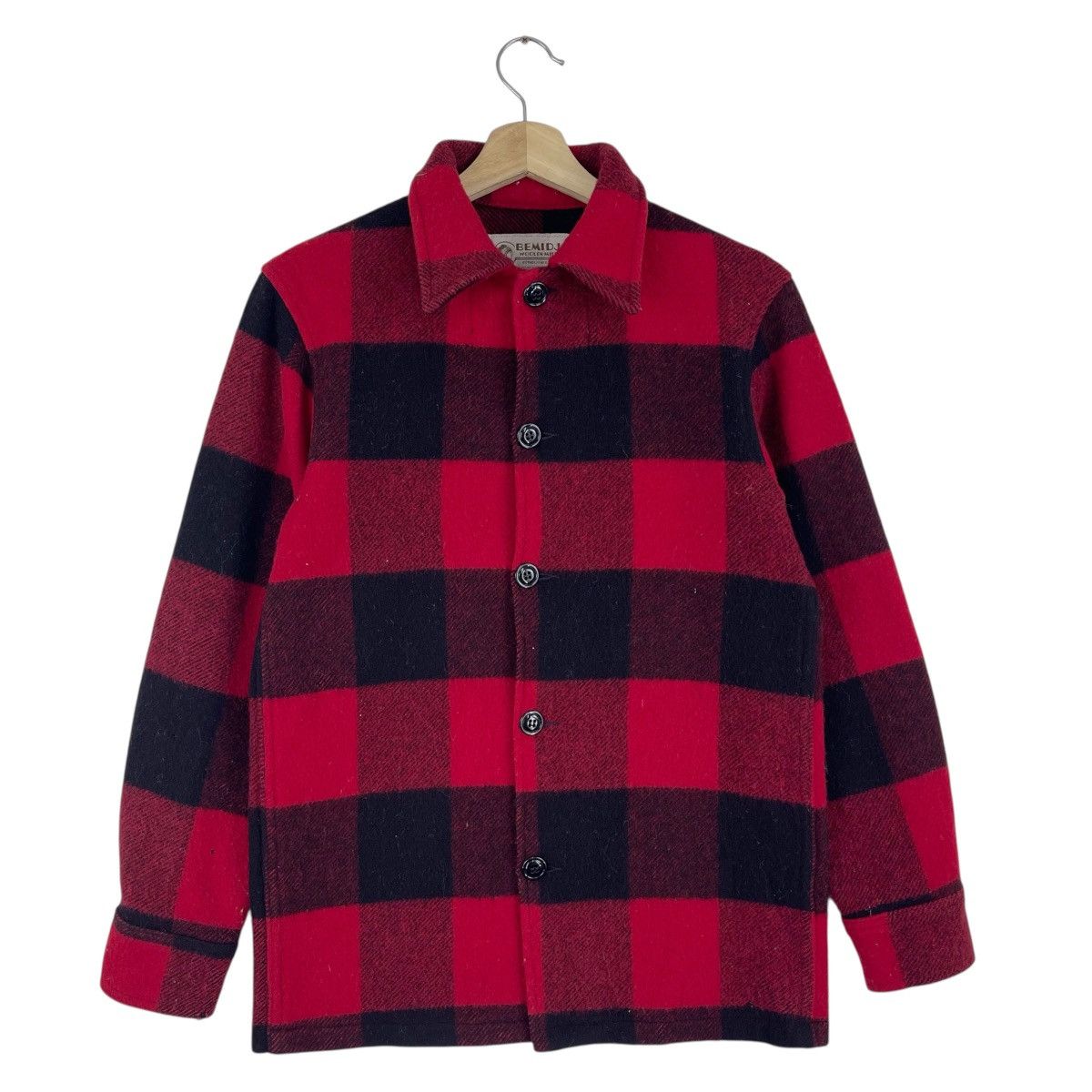 Flannel × Vintage 70’s Bemidji Woolen Mills Buffalo Blend Wook Jacket Size US S / EU 44-46 / 1 - 1 Thumbnail