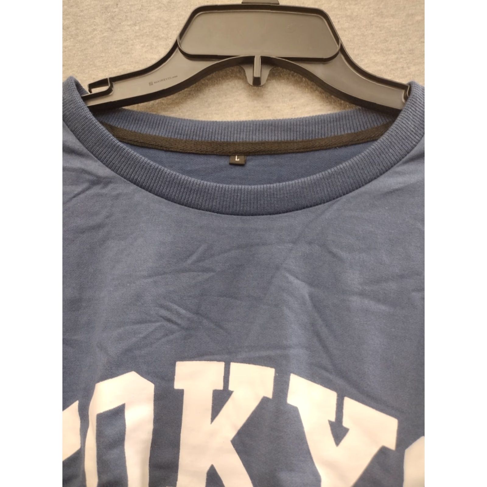 Vintage Unbranded Men's Sweatshirt Adult Large Blue Crewneck Tokyo Print Size L Size US L / EU 52-54 / 3 - 3 Thumbnail