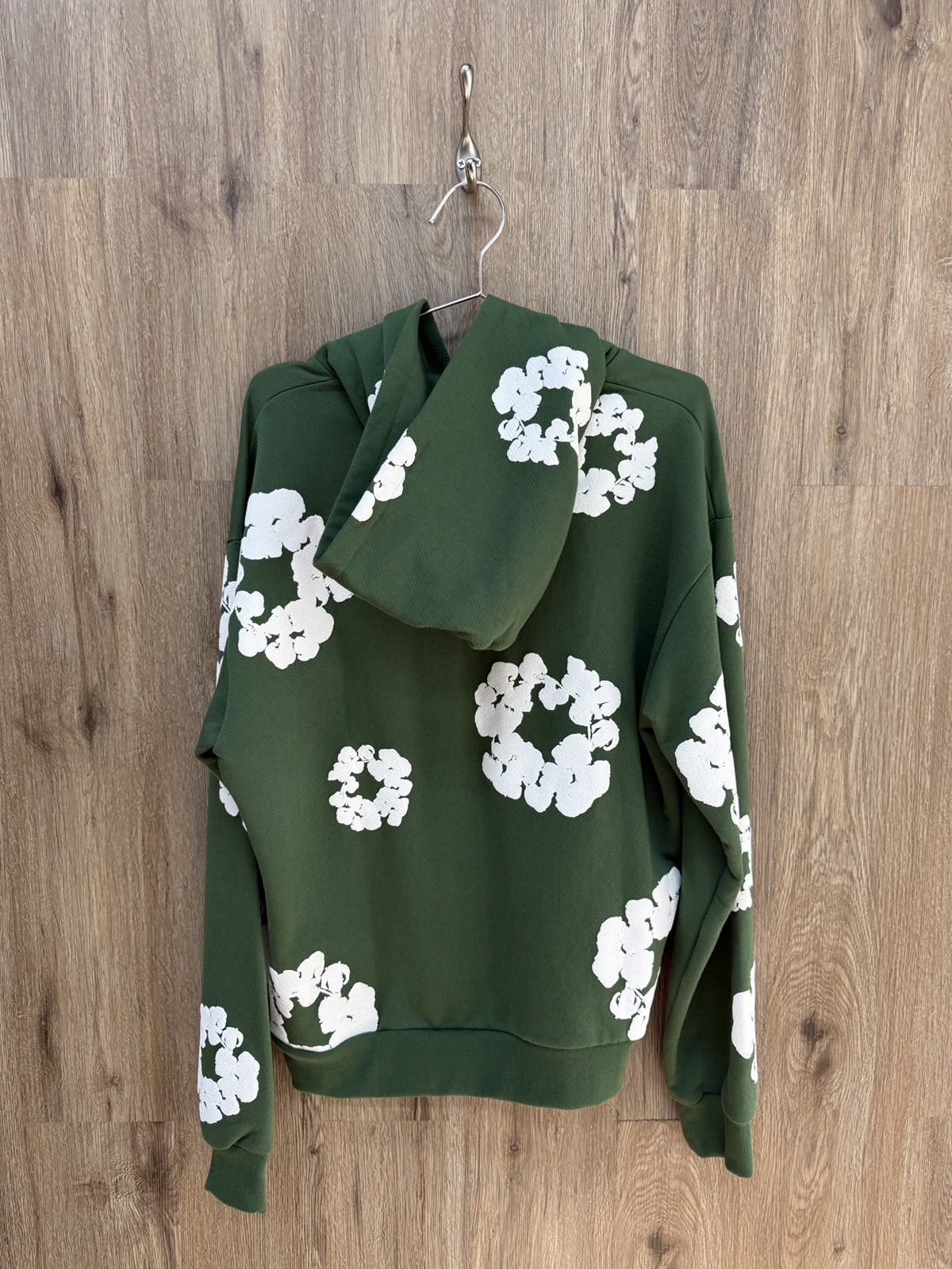 DENIM TEARS Denim Tear Green Flower Hoodie Size US L / EU 52-54 / 3 - 7 Thumbnail