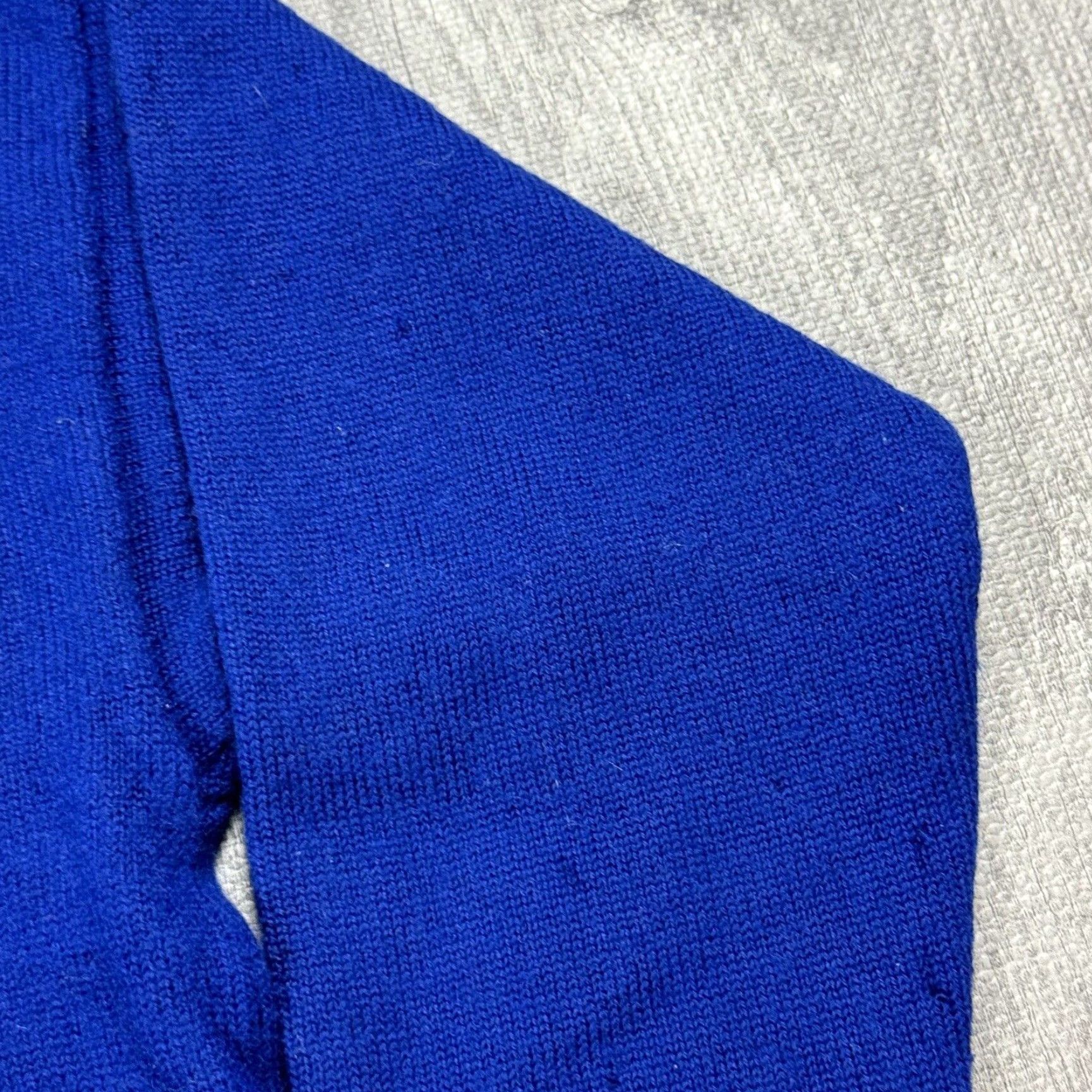 Gap VINTAGE Gap Men’s Wool Turtleneck Sweater Pullover Long Sleeve Solid Blue S Distressed Casual Winter Size US S / EU 44-46 / 1 - 5 Thumbnail