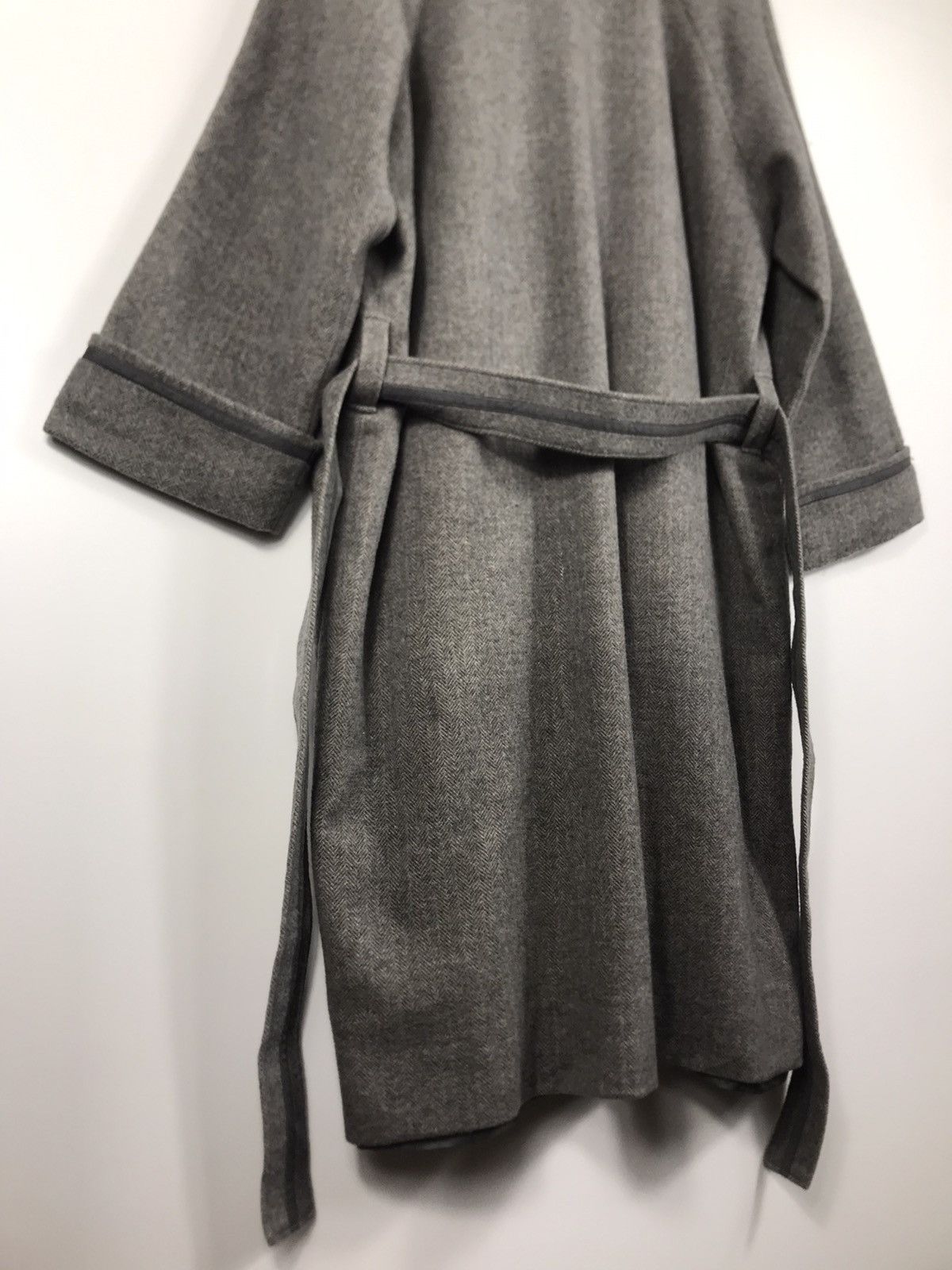 Pierre Balmain ⚡️Vintage Pierre Balmain Herringbone Bathrobe House Coat Size US M / EU 48-50 / 2 - 15 Thumbnail
