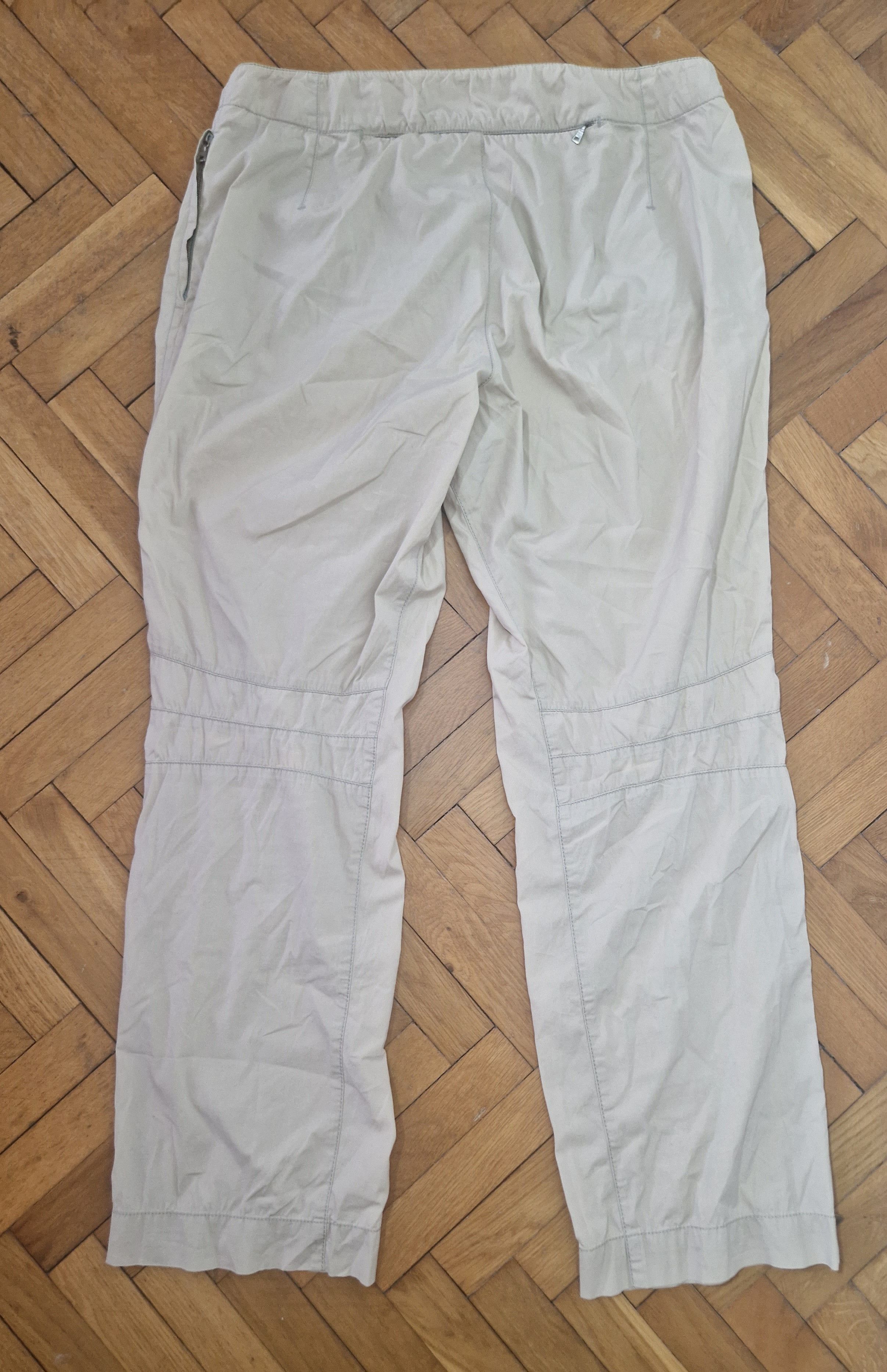 Prada Prada archive 90s 00s double knee red tab nylon pants Size US 34 / EU 50 - 9 Thumbnail
