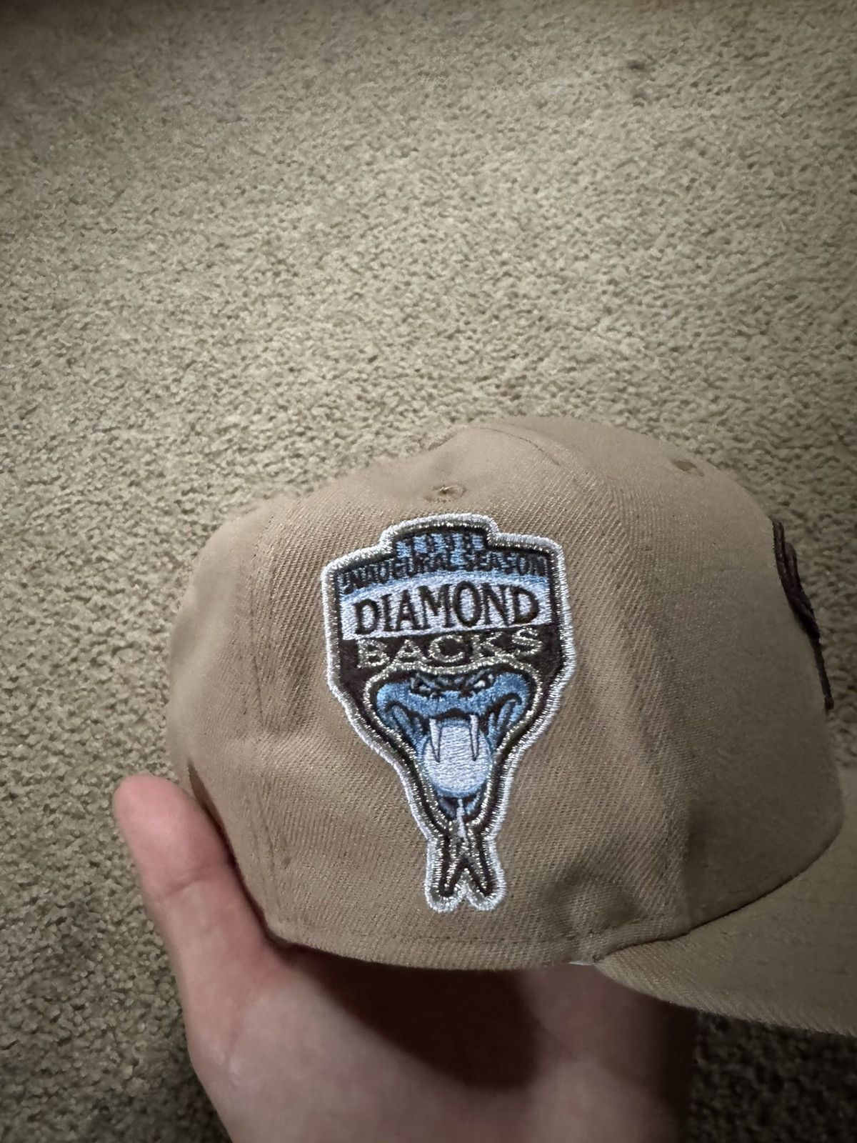 MLB Vintage Arizona Diamondbacks Fitted Size 28 - 2 Thumbnail