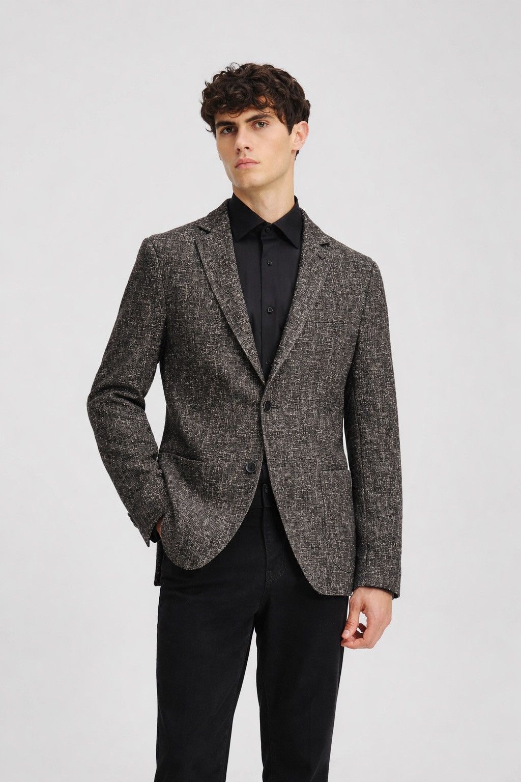 Selected Homme Selected Homme Mens Heritage Blazer Jacket Wool Silk Alpaca Size 38R - 1 Thumbnail