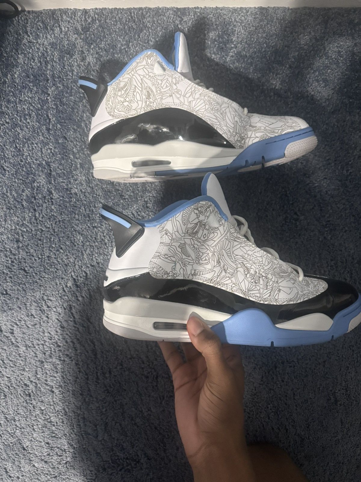 Nike Jordan Dub Zeros Size US 12 / EU 45 - 2 Thumbnail