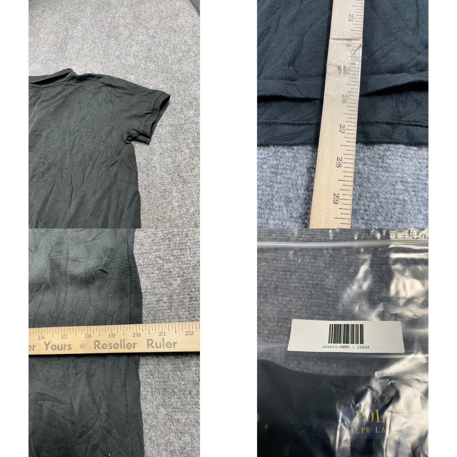 Polo Ralph Lauren Polo Ralph Lauren Polo Shirt Black Short Sleeve Casual Pony Size Large Men Size US L / EU 52-54 / 3 - 8 Thumbnail