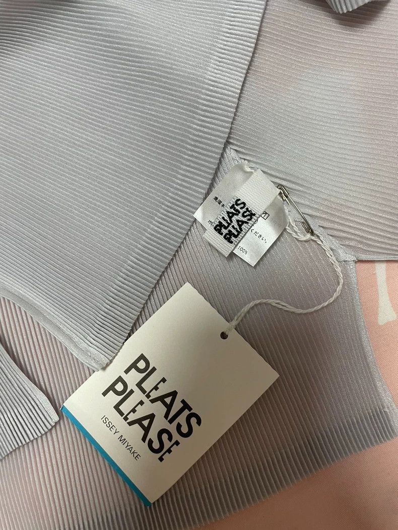 Issey Miyake Issey Miyake Grayish-white vest Size L / US 10 / IT 46 - 4 Thumbnail