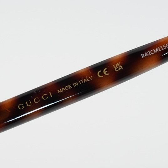 Gucci Gucci GG1984SK 002 Unisex Sunglasses Havana Square Frame Size ONE SIZE - 9 Thumbnail