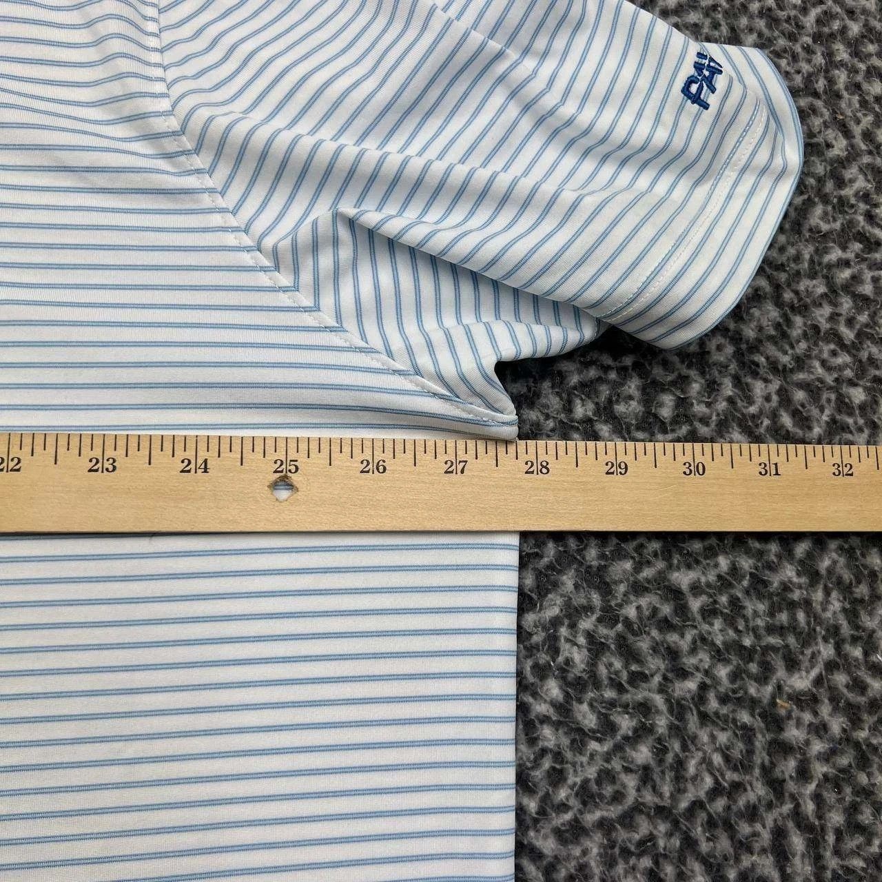johnnie-O Johnnie-O Performance Polo Shirt Striped Collared 2XL Size US XXL / EU 58 / 5 - 5 Thumbnail