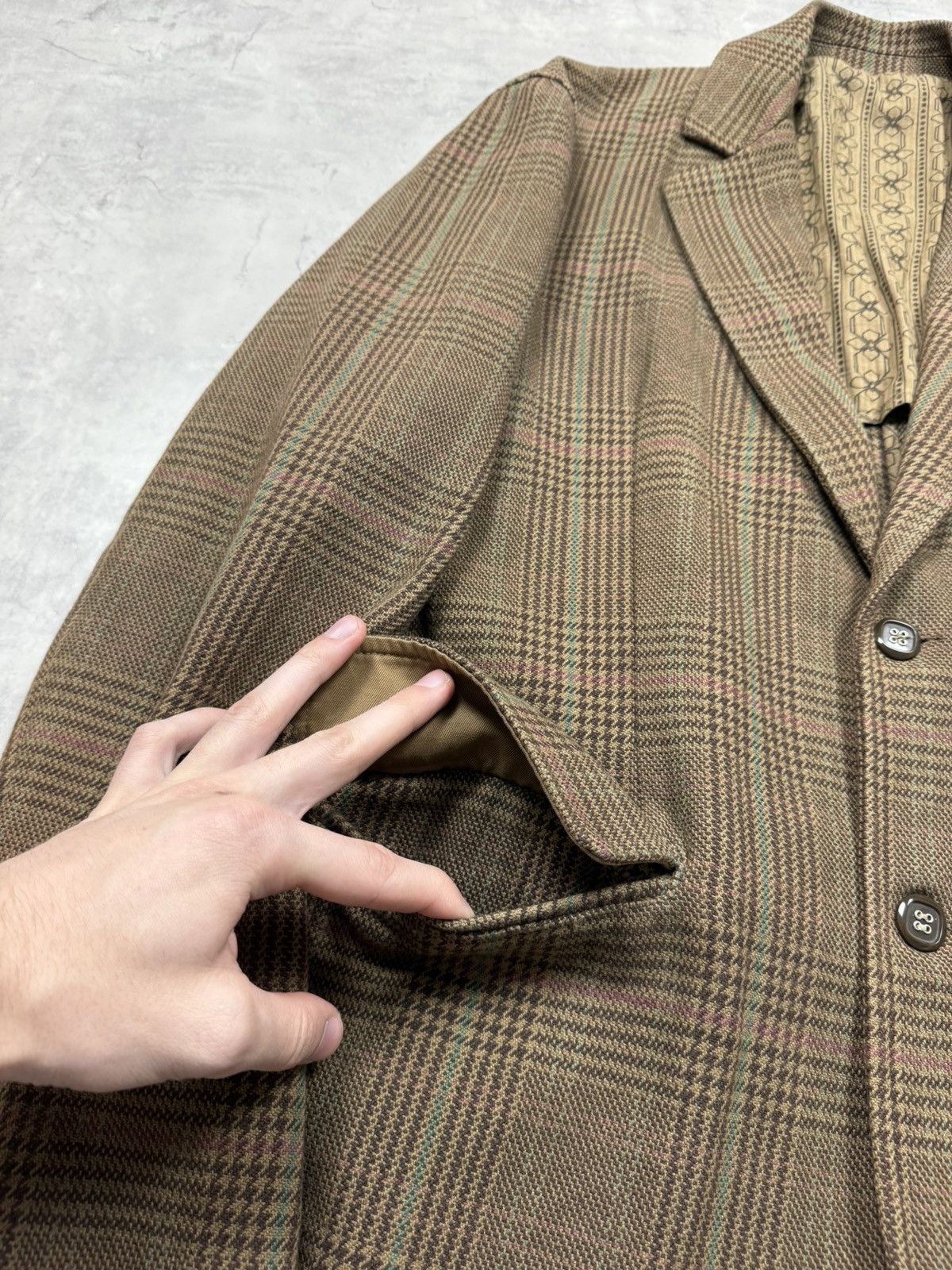 Etro Etro Luxury Blazer Size 50L - 4 Thumbnail
