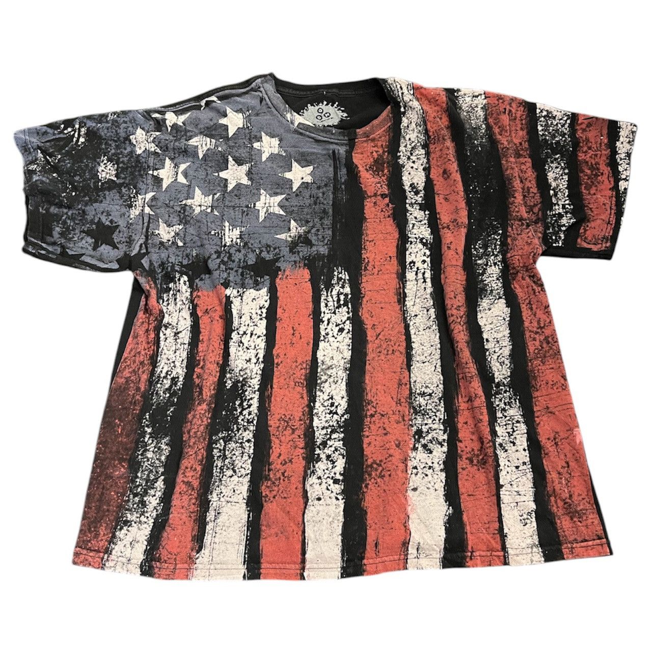 Vintage Vintage American Flag Graphic Tee Size US XXL / EU 58 / 5 - 1 Thumbnail