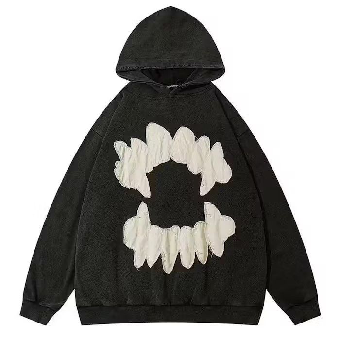 Japanese Brand Black Hoodie Hooded Sweatshirt Size US M / EU 48-50 / 2 - 1 Thumbnail