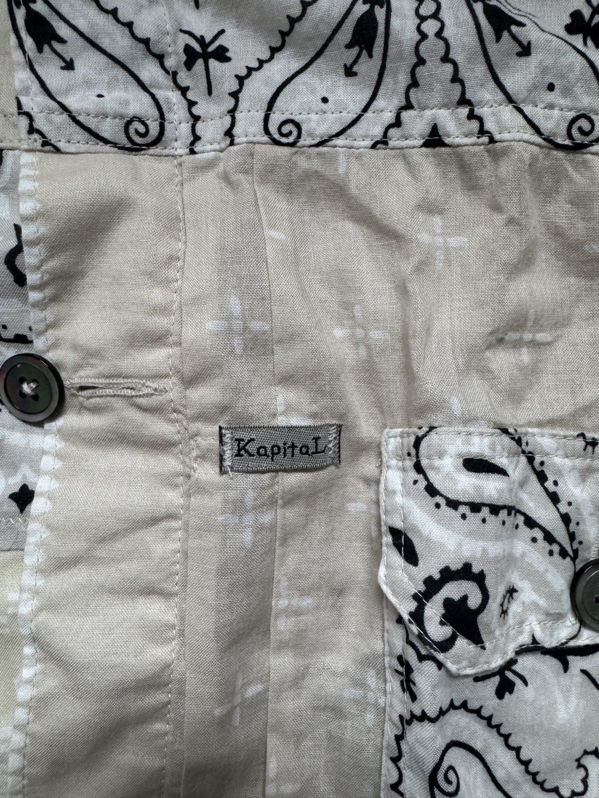 Kapital Kapital gauze bandana jacket Size US S / EU 44-46 / 1 - 2 Thumbnail