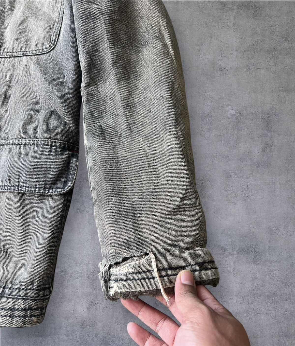 If Six Was Nine × Japanese Brand × PPFM VINTAGE PPFM SHERPA QUILTED LINED BUTTON UP JACKET Size US M / EU 48-50 / 2 - 10 Thumbnail