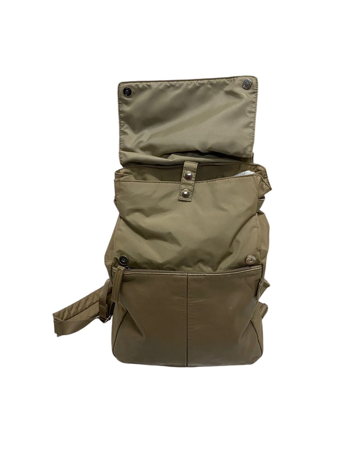 Yohji Yamamoto Y'saccs Leather Backpack Size ONE SIZE - 6 Thumbnail