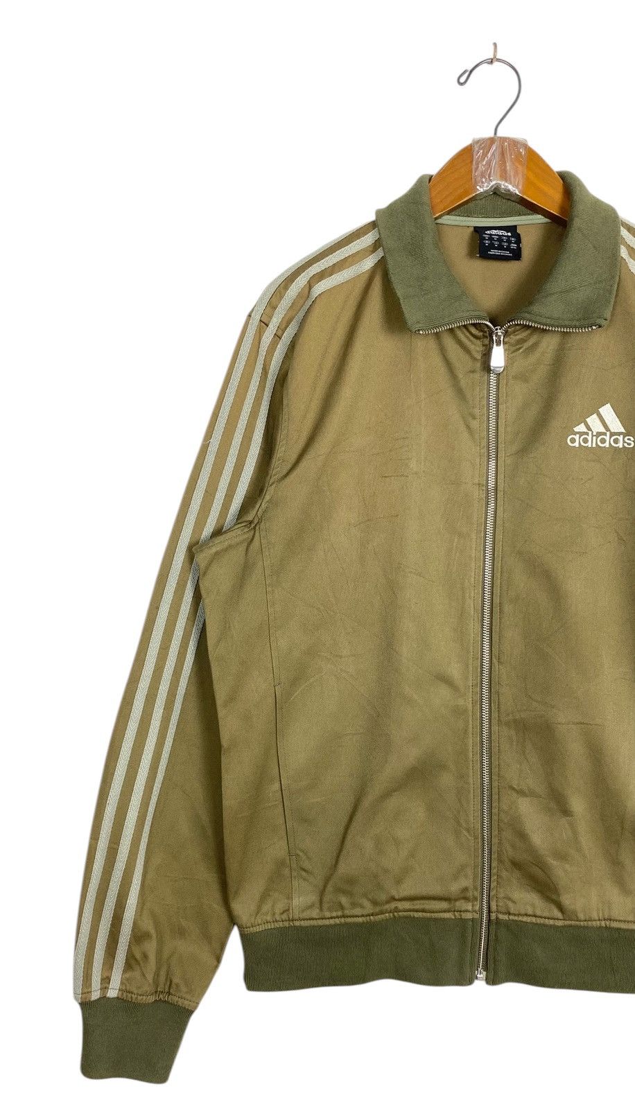 Adidas Rare‼️ Vintage Adidas Track Top Stripe Size US M / EU 48-50 / 2 - 2 Thumbnail