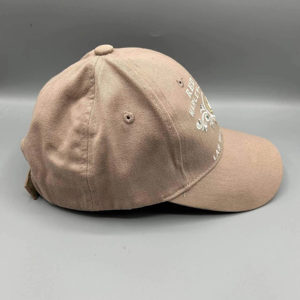 Harley Davidson Harley Davidson Motorcycles Embroidered Strap Back Cotton Size ONE SIZE - 6 Thumbnail