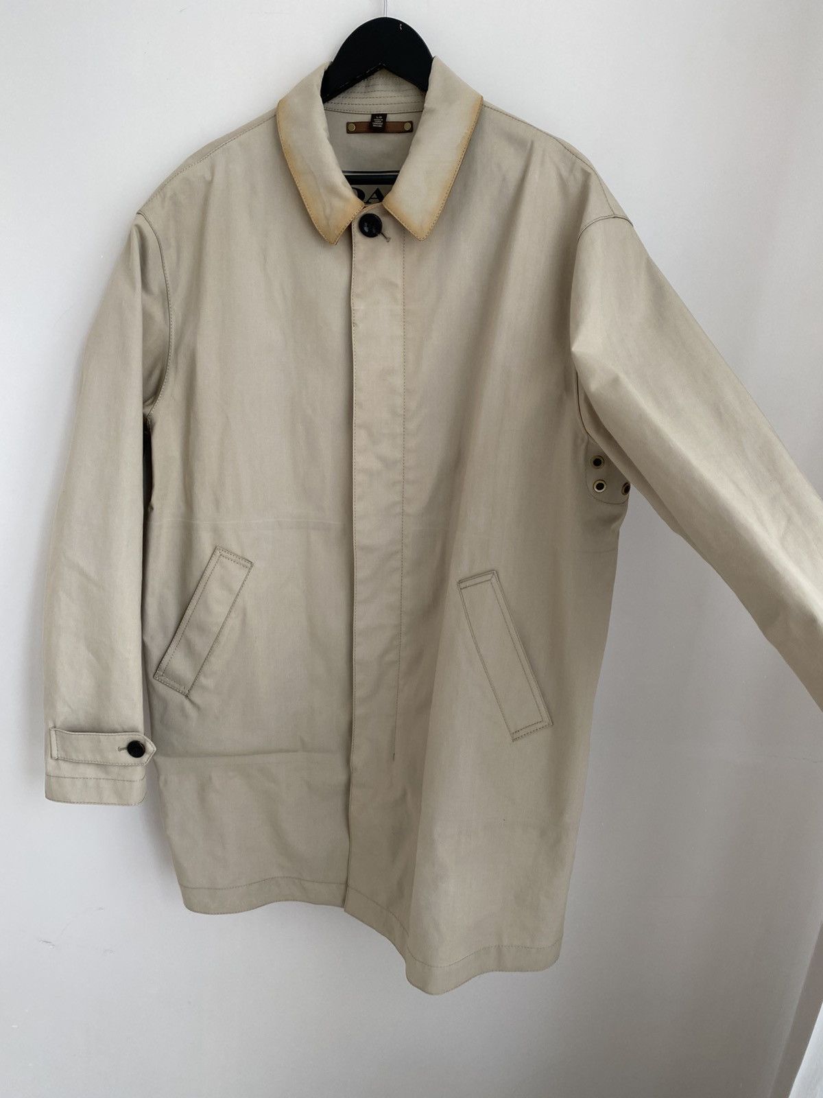 Coach COACH Men’s Light Weight Stone Hudson Car Coat Size US L / EU 52-54 / 3 - 6 Thumbnail