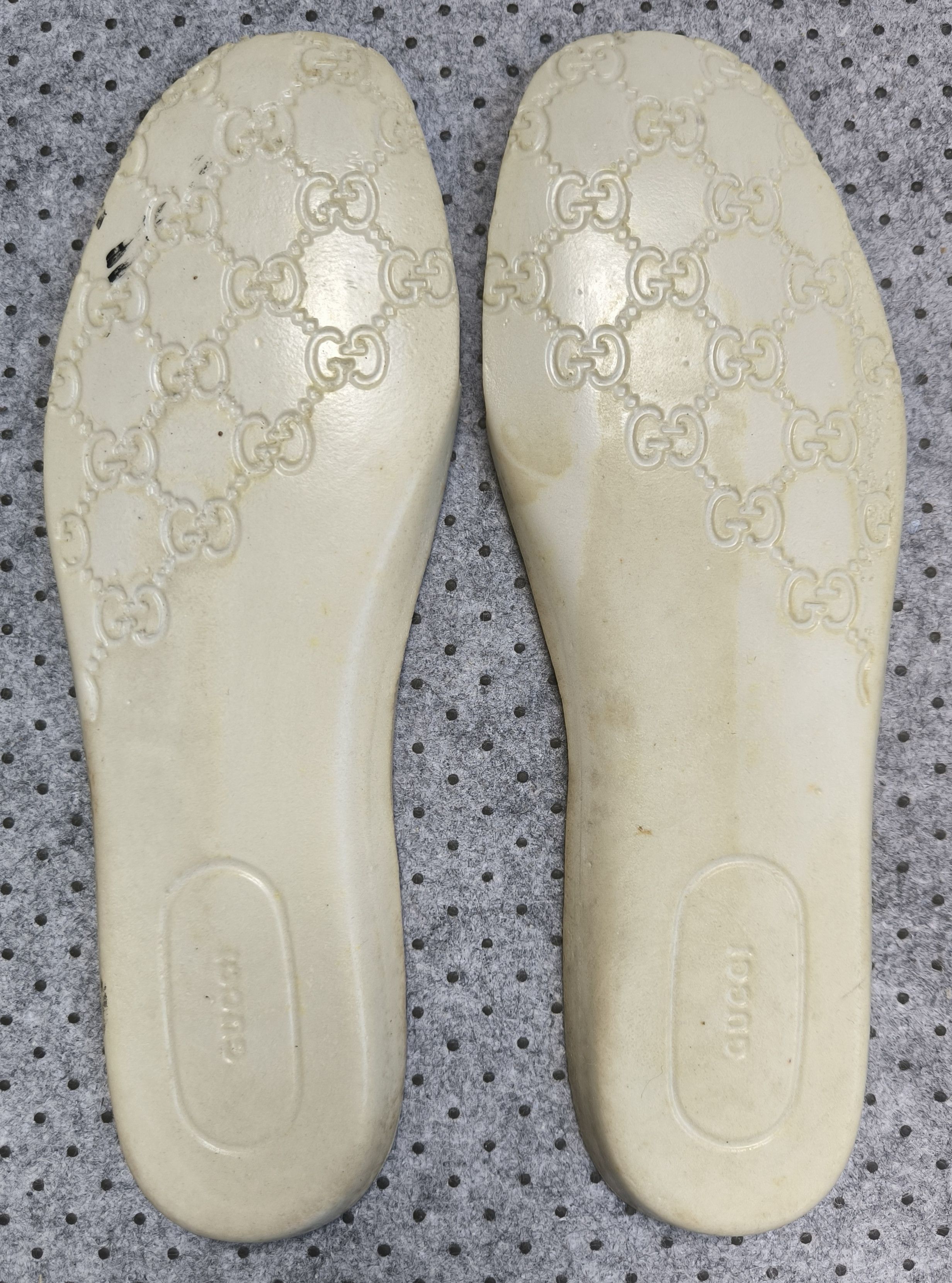 Gucci GUCCI Ghost GG graffiti leather slip on sneakers Size US 8 / EU 41 - 10 Thumbnail