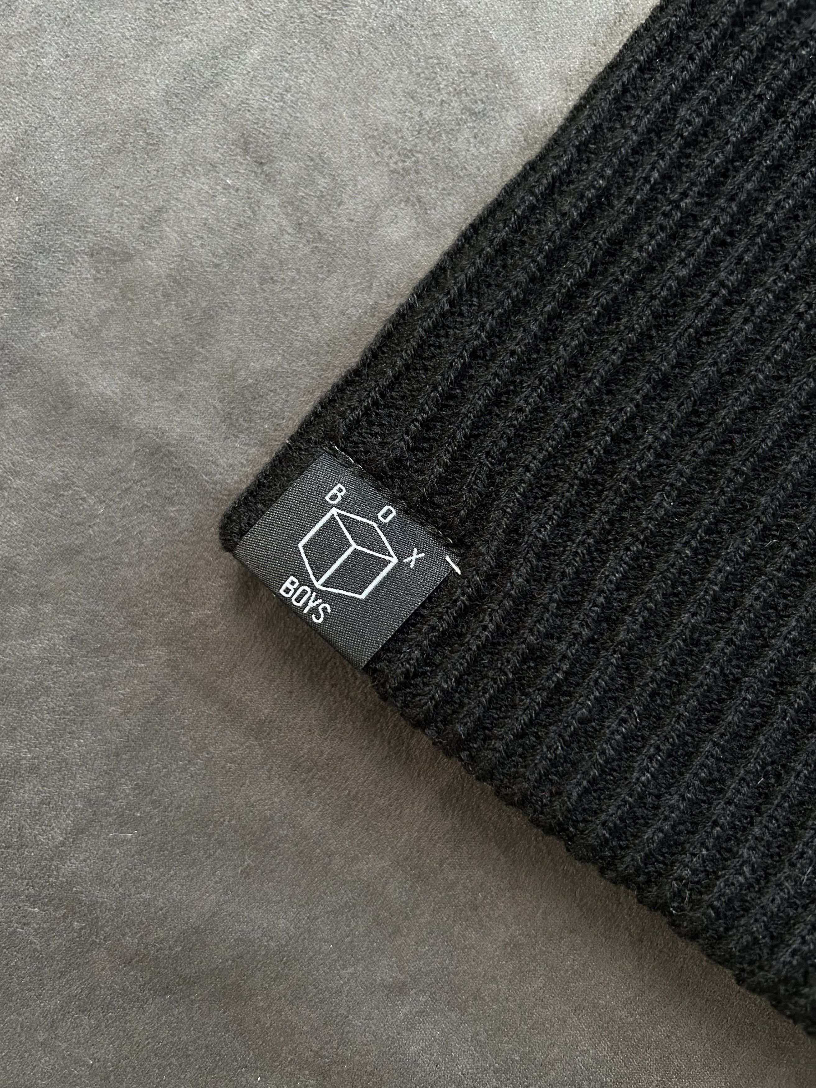 Japanese Brand Deadstock Box Boys Retro Hearts Black Balaclava Ski Mask OS Size ONE SIZE - 3 Thumbnail