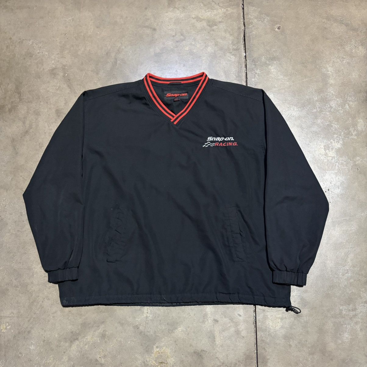 Vintage Vintage Snap On Tools Racing Windbreaker Jacket Lightweight Size US XL / EU 56 / 4 - 2 Thumbnail