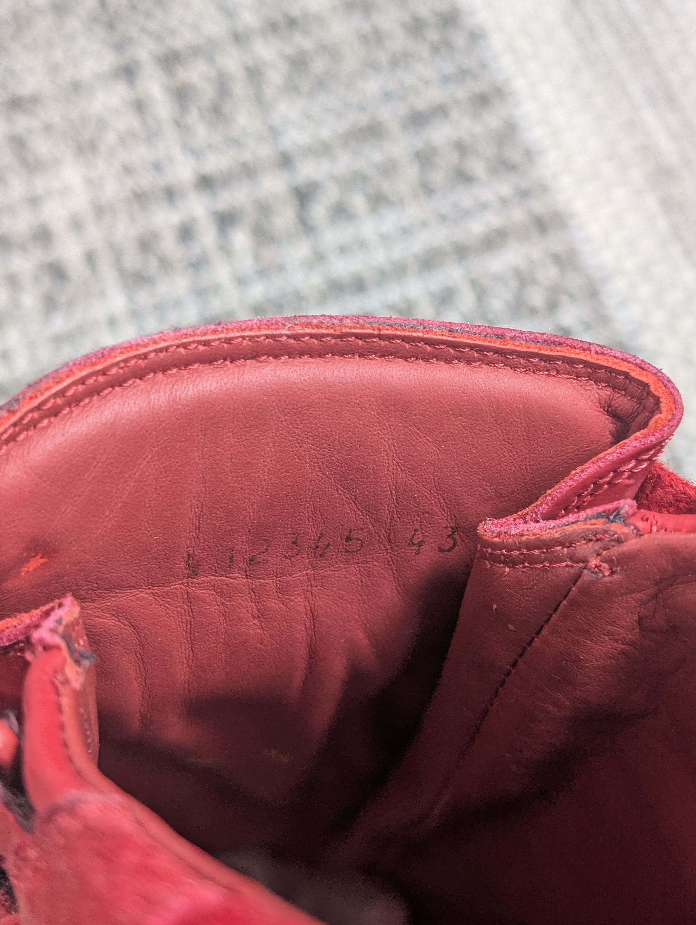 Balenciaga Balenciaga Arena High Red Leather Suede Shoes Size US 10 / EU 43 - 10 Thumbnail