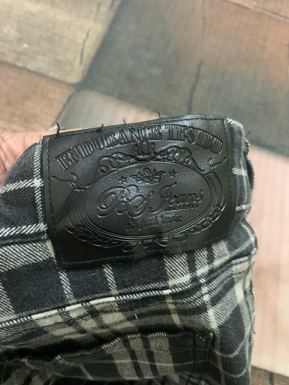 20471120 × Japanese Brand × Le Grande Bleu (L.G.B.) PUNK style sorridere pant flannel design Size US 30 / EU 46 - 12 Thumbnail