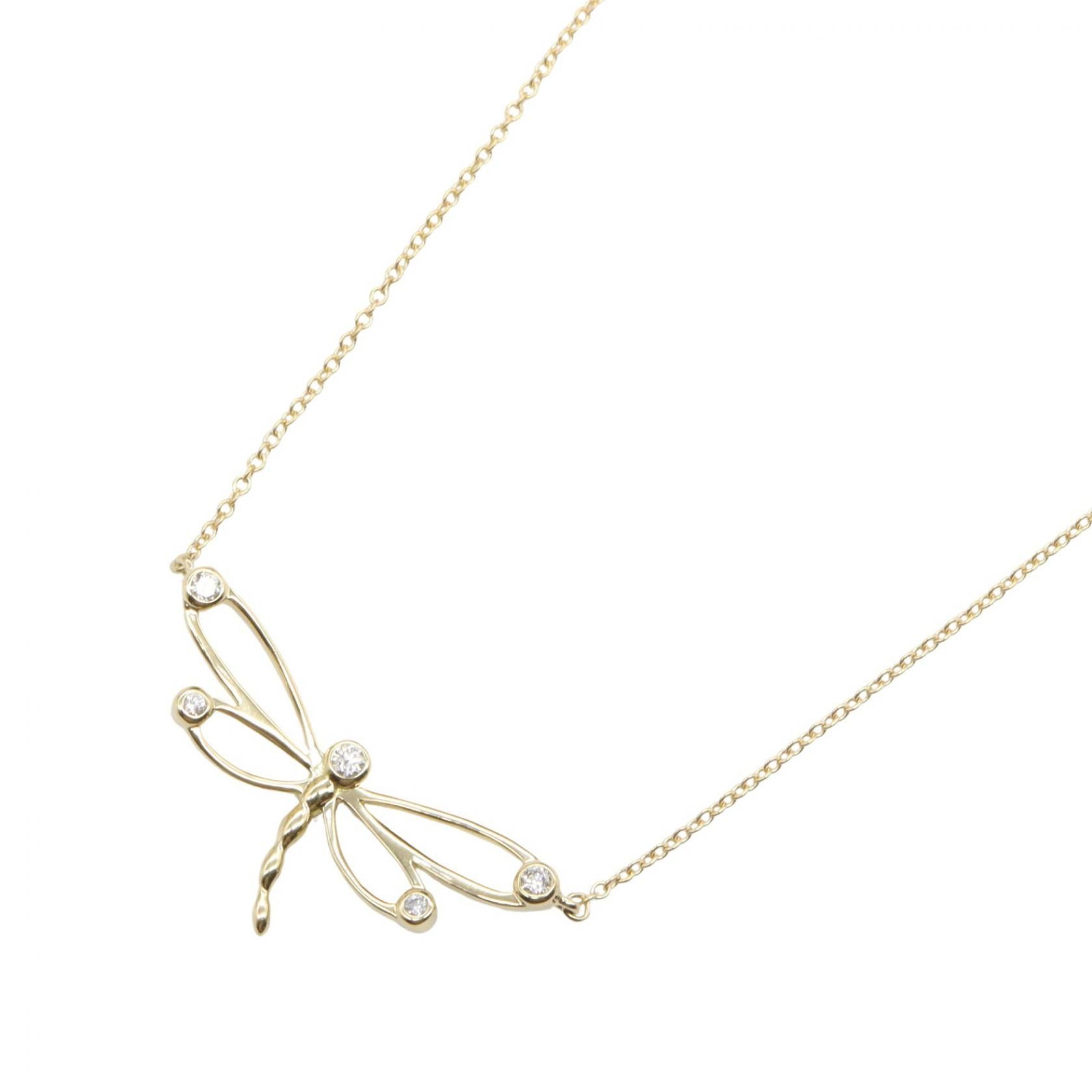 Tiffany & Co. Tiffany & Co. Tiffany & Co. Dragonfly Au750 Diamond Necklace Precious Metal Necklace DUTY FREE for USA Size ONE SIZE - 1 Thumbnail