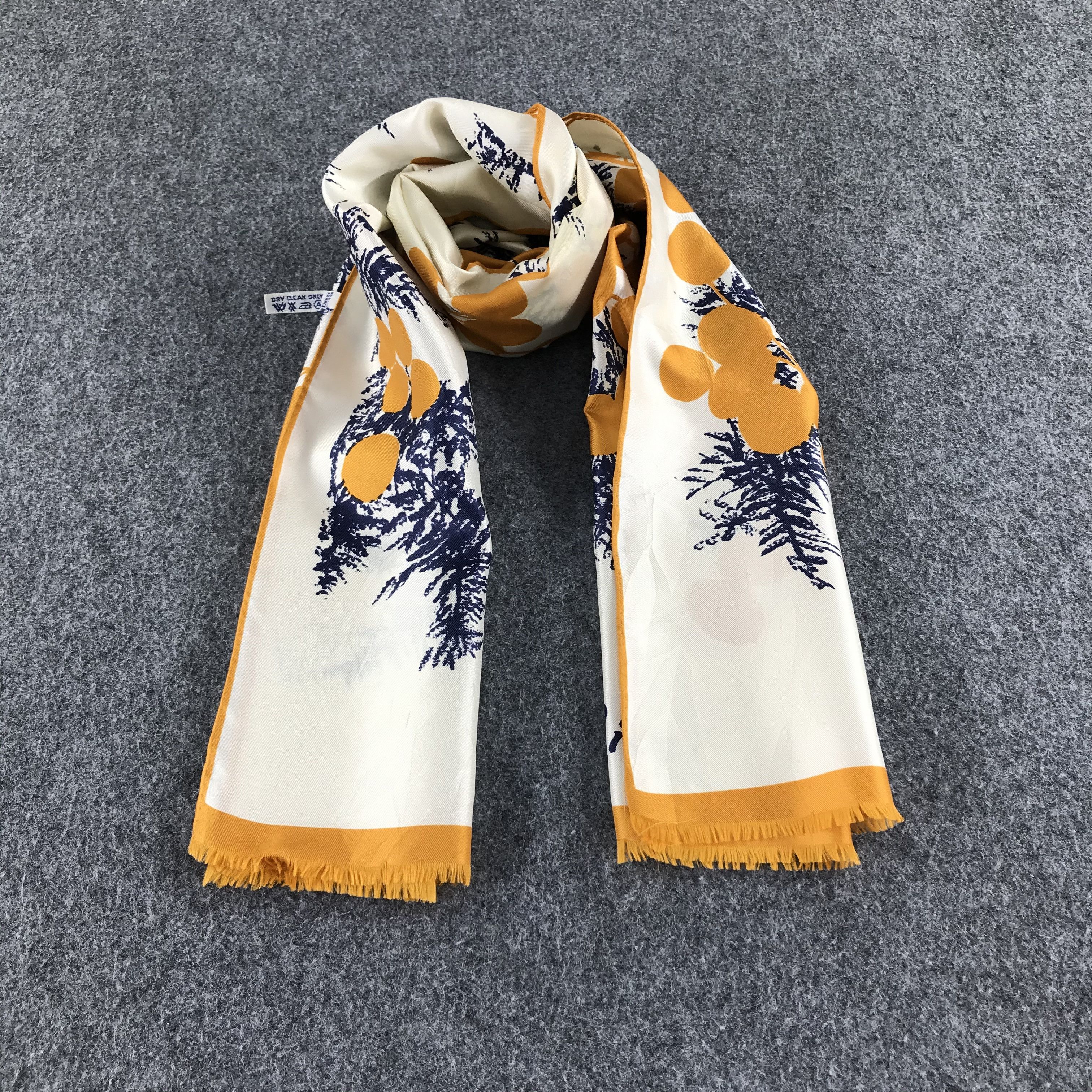 Japanese Brand Melle Ricci Silk Scarf Stole M22 Size ONE SIZE - 1 Thumbnail
