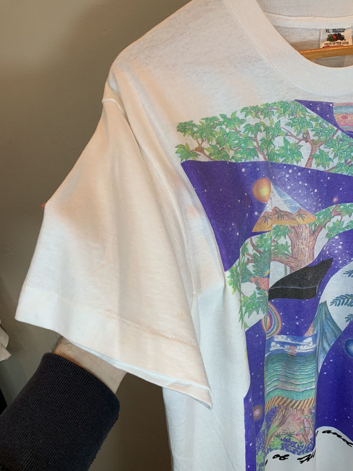 Vintage *RARE* Vintage Marriage of Heart And Mind USA-Made T-Shirt Size US XL / EU 56 / 4 - 5 Thumbnail