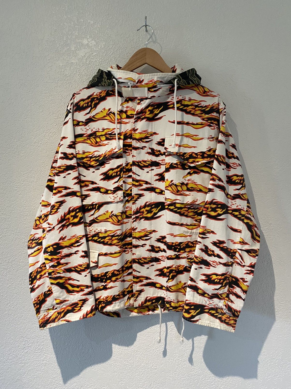 PHENOMENON Phenomenon 2007 Flame Tiger Camo Military M-65 Jacket Size US L / EU 52-54 / 3 - 6 Thumbnail