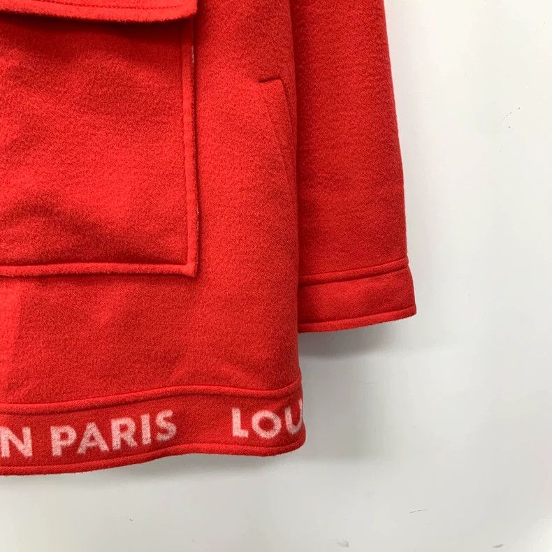 Louis Vuitton Louis Vuitton Long Sleeve Hooded Jacket with Red Lining, l Size XXS / US 00 / IT 34 - 4 Thumbnail