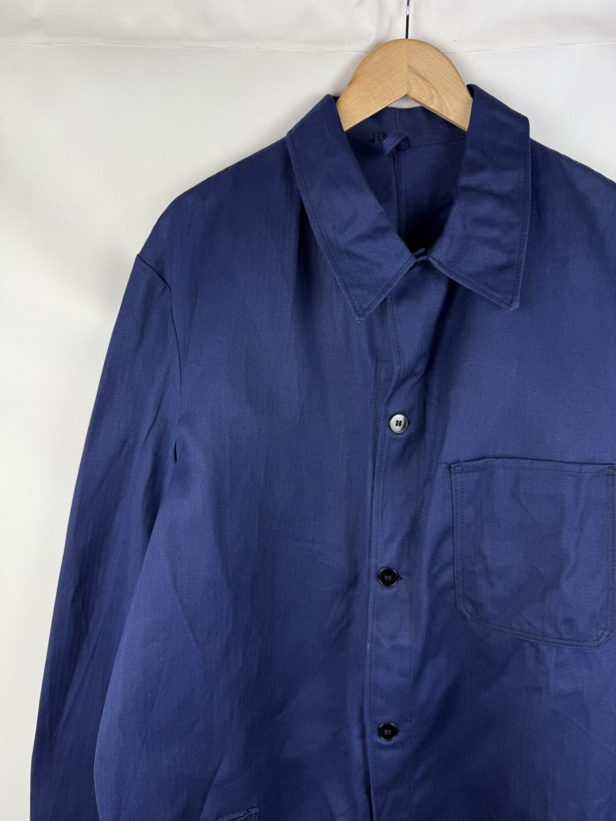Le Laboureur Rewe Richard Weber VTG French Work Sanforize Twill Jacket Size US XXL / EU 58 / 5 - 4 Thumbnail