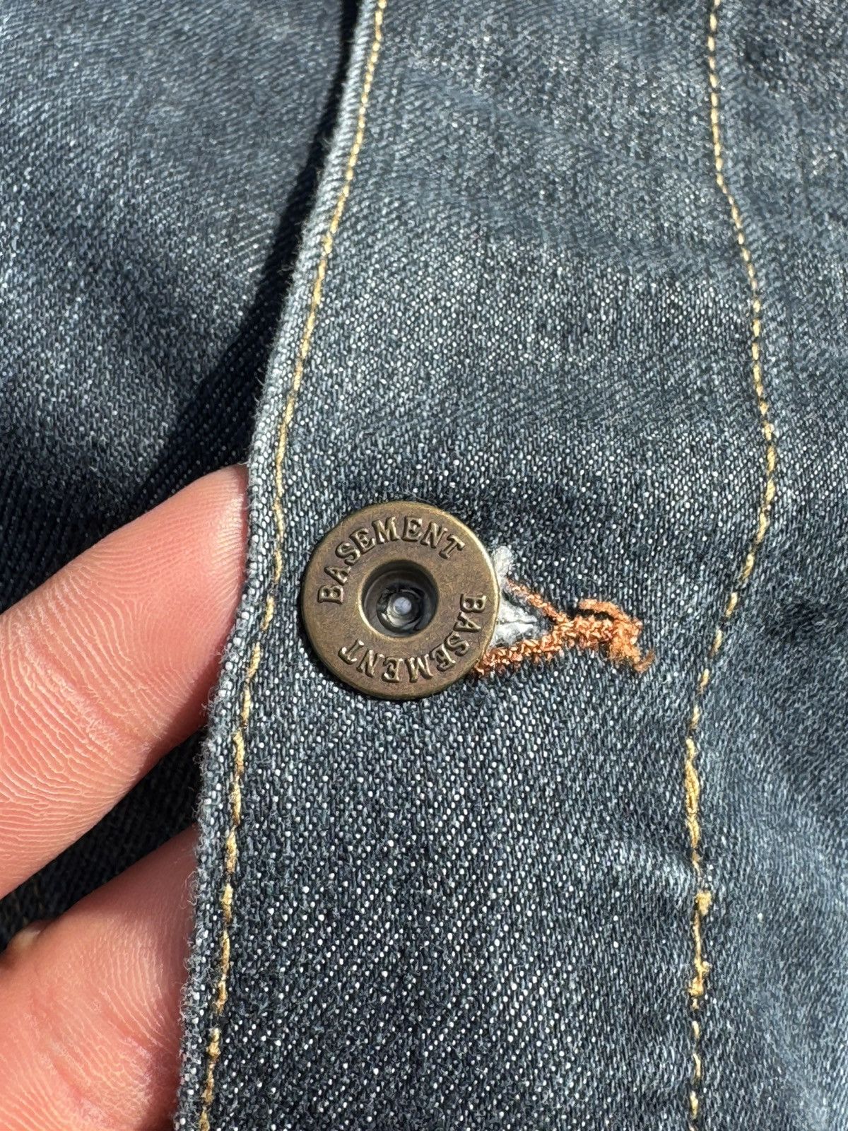 The Basement Basement Denim Jacket Size US L / EU 52-54 / 3 - 3 Thumbnail