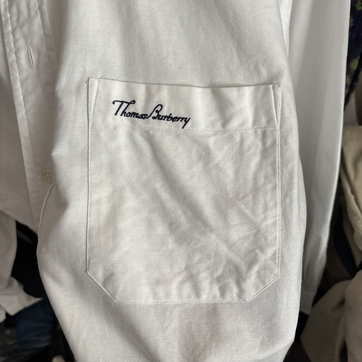 Burberry Thomas Burberry Archive 90s Utility Shirt – Made in England Size US XXL / EU 58 / 5 - 3 Thumbnail