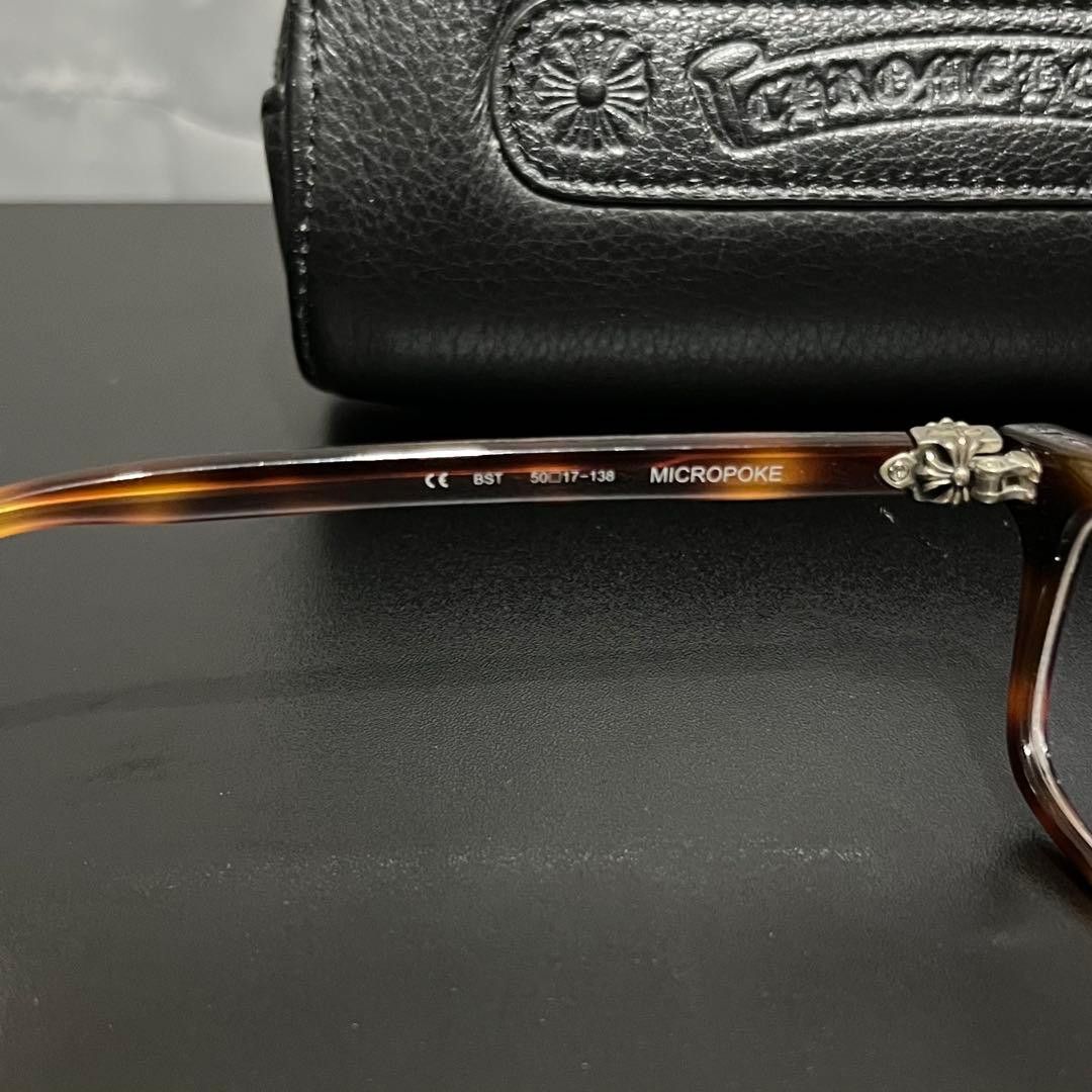 Chrome Hearts CHROME HEARTS MICROPOKE Eyeglasses 50□17-138 Size ONE SIZE - 5 Thumbnail