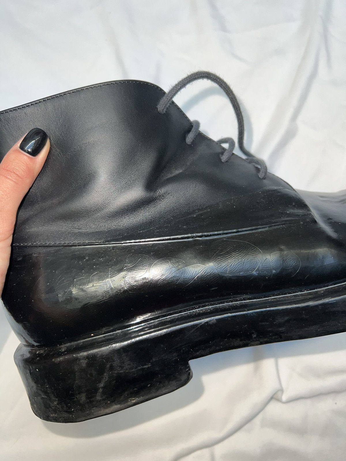 Balenciaga Balenciaga demna bottines 44 leather boots ankle shoes Size US 10.5 / EU 43-44 - 5 Thumbnail