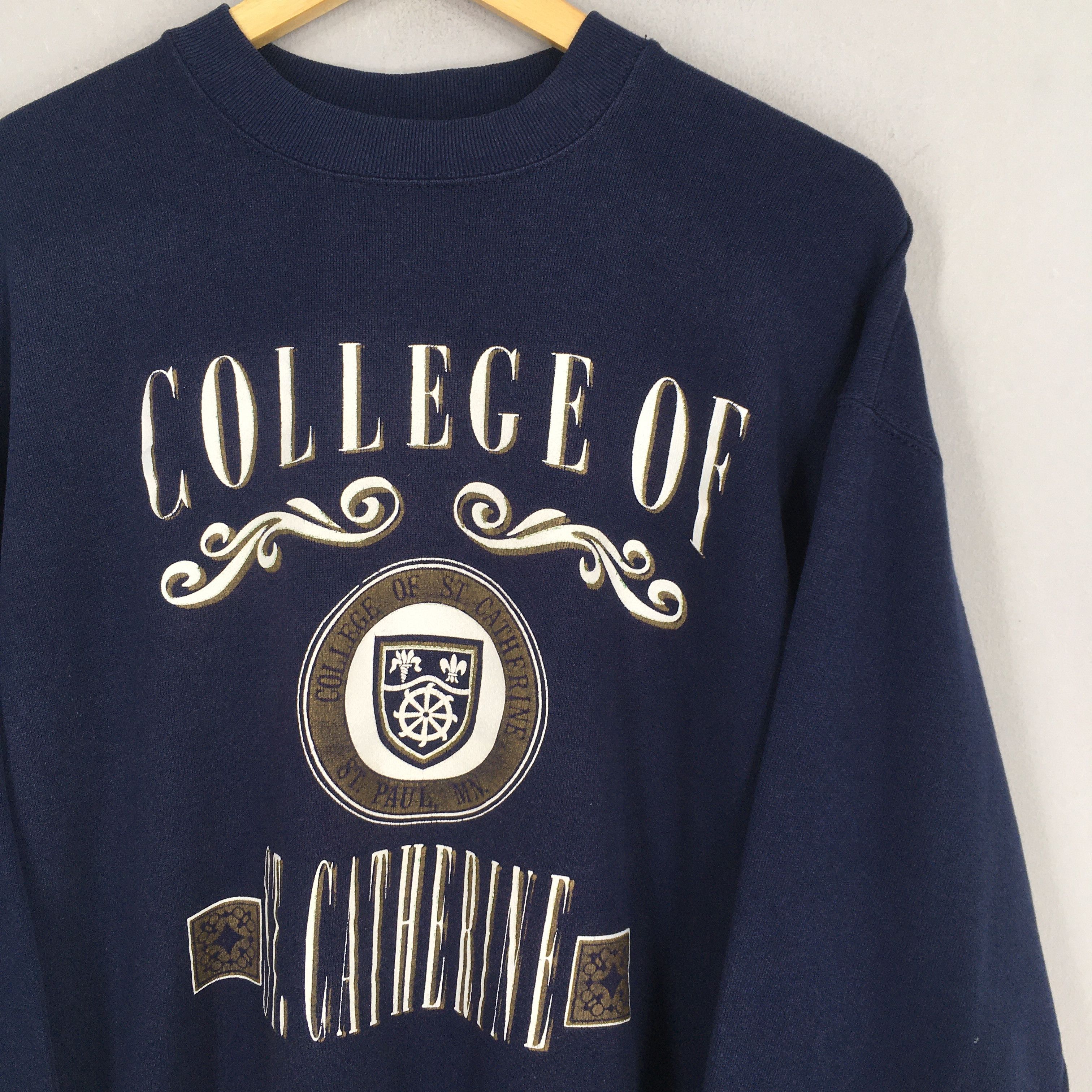 Other Vintage 90s St. Catherine College St. Kate's Sweater Large Size US L / EU 52-54 / 3 - 2 Thumbnail